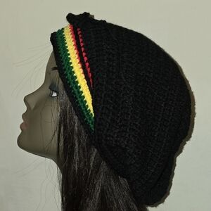 Crochet dread beanie